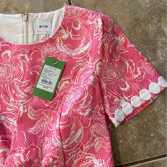 Lilly Pulitzer Goop Gwynth Stretch Shift NWT Size 2 - Picture 3 of 7